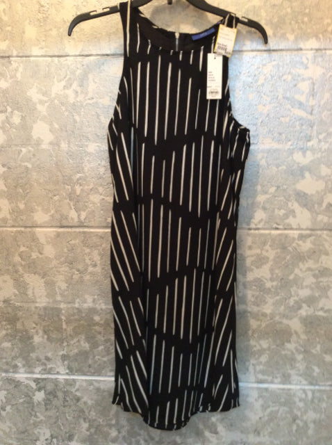 Size Small APT 9 dress  Black/white stripes