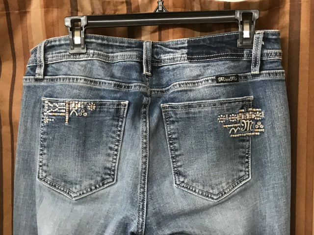 Womans Size 30 JEANS Miss Me Distressed Sheik