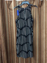 Size Small APT 9 dress  Black/white stripes