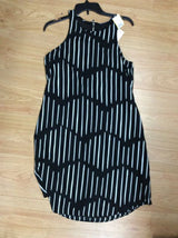 Size Small APT 9 dress  Black/white stripes