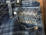 Womans Size 30 JEANS Miss Me Distressed Sheik