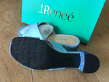 Womans 9.5  sandals by J. Renee, Cindee, Ladies light blue