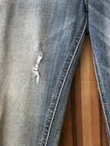 Womans Size 30 JEANS Miss Me Distressed Sheik