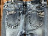 Womans Size 30 JEANS Miss Me Distressed Sheik